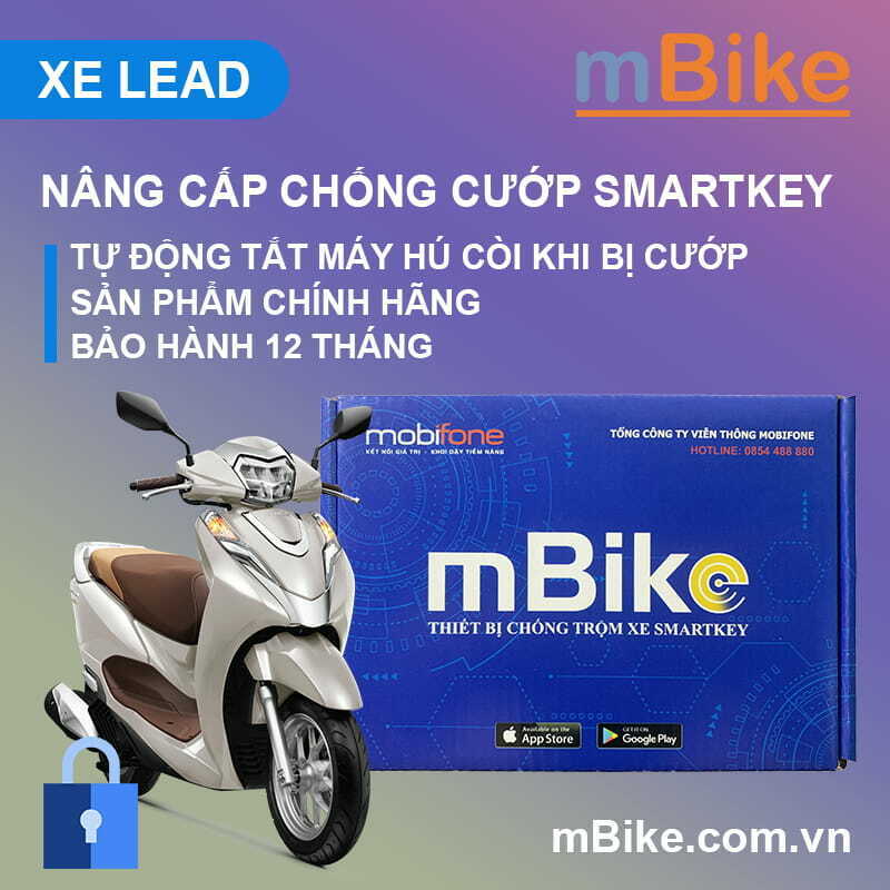 Nâng Cấp Chống Cướp Smartkey Mbike | Xe Lead 2018 - 2022 - Mbike.Com.Vn