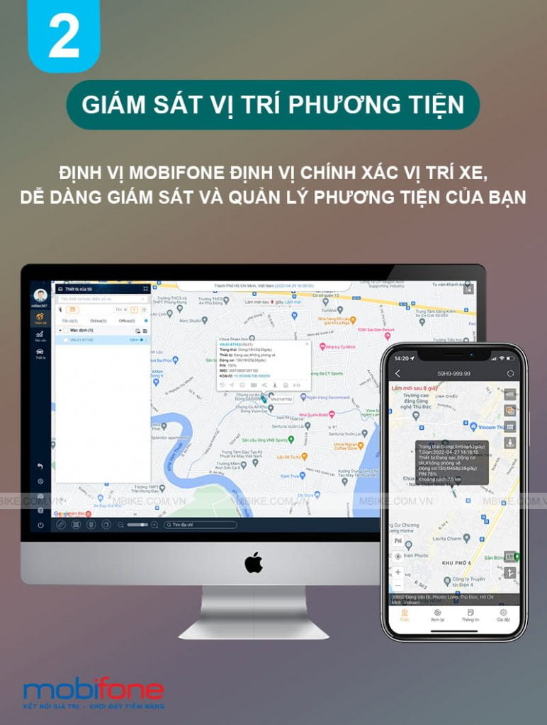 giam sat hanh trinh phuong tien dinh vi xe may mobifone